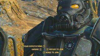 Joining Brotherhood of Steel as Enclave in Fallout 4 - Next Gen Update