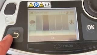 How to adjust the Rain Sensor on STIHL iMow robotic lawn mower