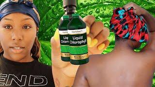 DRINKING LIQUID CHLOROPHYLL FOR A WEEK  AMAZING RESULTS