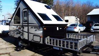 SOLD 2016 Jay Series 12HFD Hardside Toy Hauler Popup Folding A-Frame Camper by Jayco RV