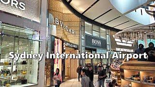 SYDNEY INTERNATIONAL AIRPORT Departure Terminal Tour - KINGSFORD SMITH AIRPORT Sydney Australia