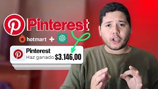 Así puedes hacer 3000$mes con solo 20min en Pinterest