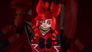 Alastor Hazbin Hotel Cosplay  SFX Makeup Transformation