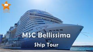 MSC Bellissima Ship Tour 4k 2019 #BeautyAtSea