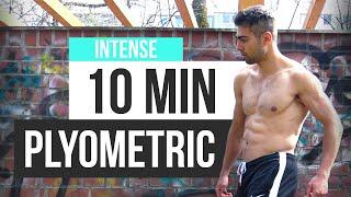 10 MIN PLYOMETRIC HIIT WORKOUT - Speed  Vertical Jump Workout