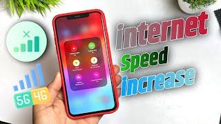 How To Increase Internet Speed In iPhone  How To Increase Network Speed In iPhone 