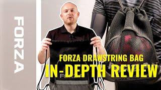 The best ever kit bag?  The FORZA Drawstring Bag