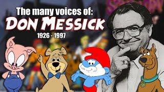 Many Voices of DON MESSICK Scooby-Doo  Papa Smurf  Boo-Boo Bear