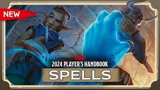 New Spells  2024 Players Handbook  D&D