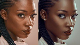 High-End Skin Retouching Beginner Photoshop Tutorial 10 Minutes  Frequency Separation