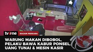 Detik-detik Pencuri Gasak Ponsel dan Uang Tunai Terekam CCTV  Ragam Perkara tvOne