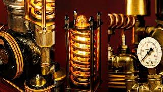 Steampunk Lamp from Auto Parts  DIY #asmr