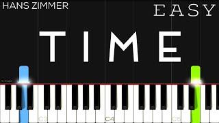 Hans Zimmer - Inception - Time  EASY Piano Tutorial