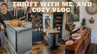 Come Thrift with Me - Slow Living Cozy Vlog