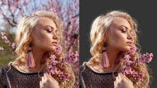 Cut Out Hair from Extremely Busy Background - Photoshop Tutorial