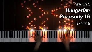 Liszt - Hungarian Rhapsody 16 S.24416