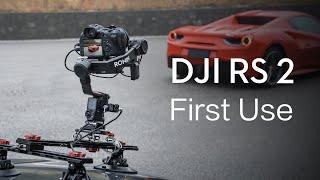 DJI RS 2  How to Use DJI RS 2