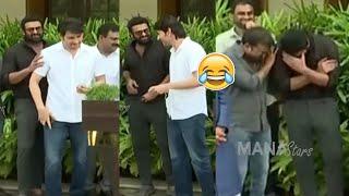 Prabhas and Mahesh Babu Funny Moments  TFI Celebs Press Conference After Meeting With YS Jagan