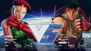 Street Fighter 5 Daigo Umehara RYU vs AngryPoongKo CAMMY