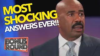 MOST SHOCKING 15 MINUTES OF Family Feud SHOCKING ANSWERS