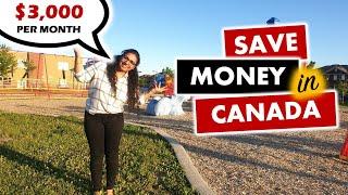 Our Monthly budget and how we SAVE more than 40% of our salary in Canada 