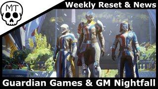 GrandMaster Nightfall & Guardian Games are here  Destiny 2 Weekly Reset