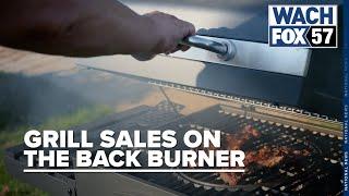 Grill sales are down this summer