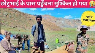 ARMY WALE BHAI NE बचा लिया हमें. SARCHU TO JANSKAR. NOMADIC SHEPHERDS LIFESTYLE VLOG. HIMACHAL