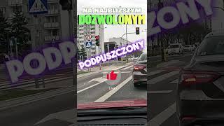 Podpuszczony. Na najbliższym dozwolonym  #shorts #prawojazdy #naukajazdy