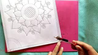 Beautiful Nakshi kantha design-109How to draw Nokshi katha নকশী কাথার ডিজাইন नोक्षी कथा डिजाइन