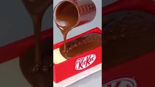  KitKat Chocolate Cake #shorts #chocolate #kitkat #asmr