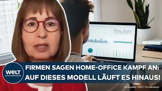 HOME-OFFICE Deutsche Unternehmen wollen Remote abschaffen - Das sagen die Statistiken zum Jobmodell