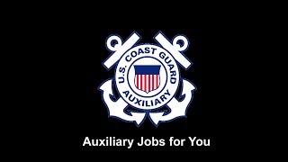 U.S. Coast Guard Auxiliary Jobs for You