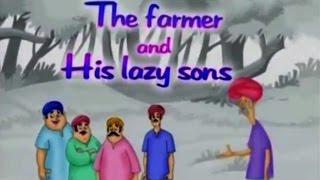 The Farmer And His Lazy Sons - Animated Moral Story For Kids