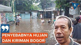 Hujan Deras dan Luapan Kali Jadi Sebab Banjir di Jalan Swadarma Raya Pesanggrahan Jakarta