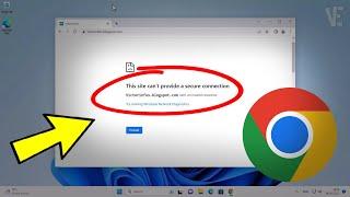 Fix This site cant provide a secure connection Try running Windows Network Diagnostics in Chrome 