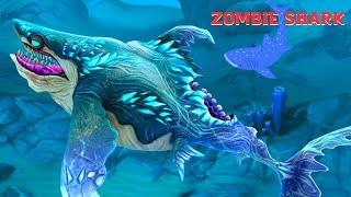 Hungry Shark World - NEW Zombie Shark Unlocked Gameplay Walkthrough Android iOS