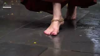 Sadaa Gold Anklet Feet  Actress Feet 