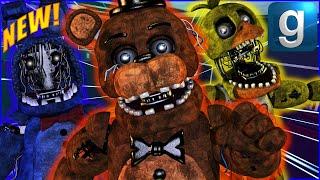 Gmod FNAF  Review  Brand New FNAF 2 Withered Enchanted Pill Pack And Nextbots