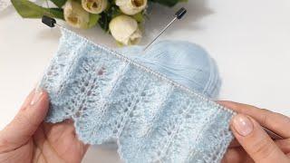 İki şiş örgü  yelek hırka şal örgü modelleri  knitting pattern