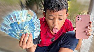 Prank bocil sombong hilangin semua uang buat Top up geme