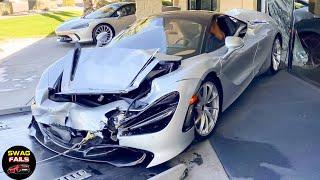 TOTAL SUPERCAR FAILS COMPILATION 2023 #44  Total Idiots In Cars