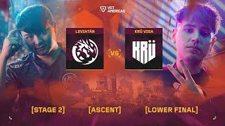 Leviatán vs KRÜ Visa - VCT Americas Stage 2 - Lower Final - Map 5