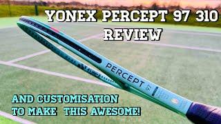 Yonex Percept 97 310 tennis racquet  racket review