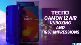 Shot in 4K Tecno Camon 12 Air Unboxing & Overview In Hindi