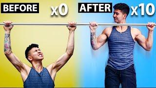 Go From 0 to 10 Pull-Ups In A Row FAST