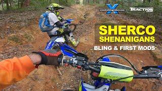 Blast from the past Sherco shenanigans and first mods︱Cross Training Enduro