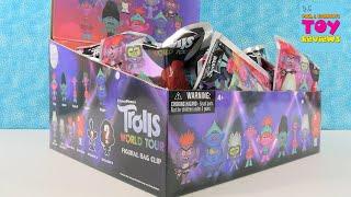 Trolls World Tour Figural Bag Clip Full Box Unboxing  PSToyReviews