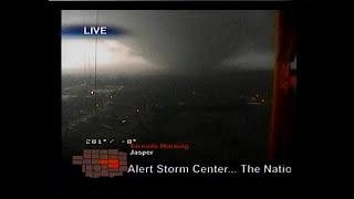 2011 Joplin EF5 Tornado Unedited broadcast beginning 9 minutes before historic disaster