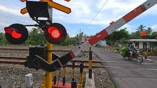 RAILWAY CROSSING 19 Kompilasi 8 Alarm & Lampu Perlintasan Kereta Api Paling Unik